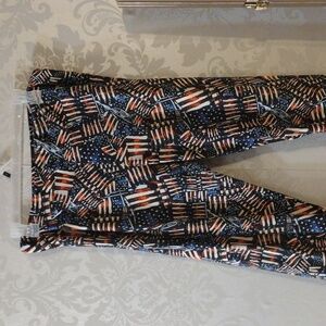 Lularoe patriotic leggings 12/18